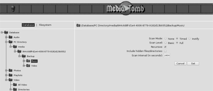 Настройки обновления каталога