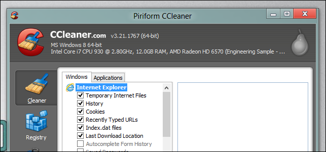 Удалённая очистка Windows с CCleaner