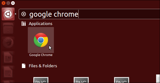 Запуск Google Chrome через Dash