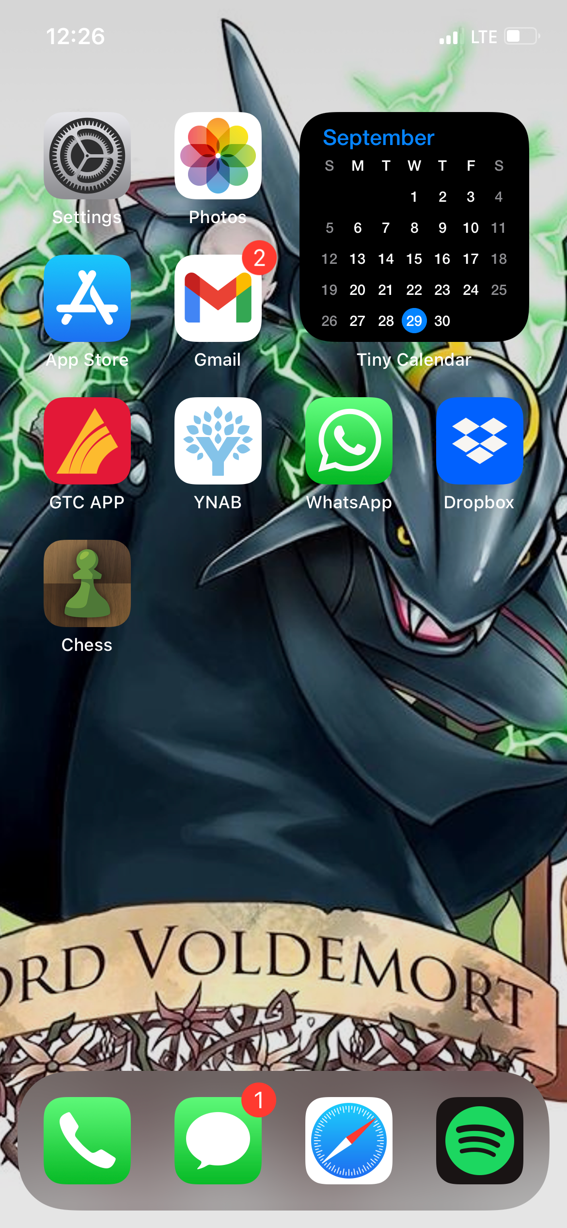 Главный экран iPhone