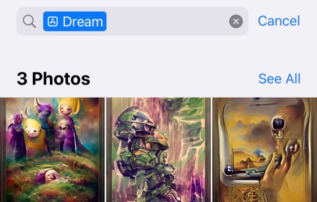 Фильтрация фото по приложению в iPhone