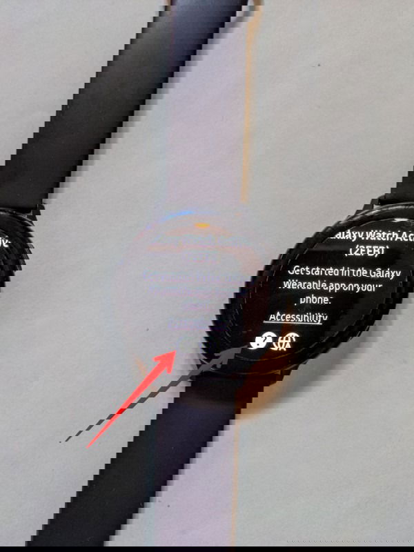 Galaxy Watch Question Mark Setup