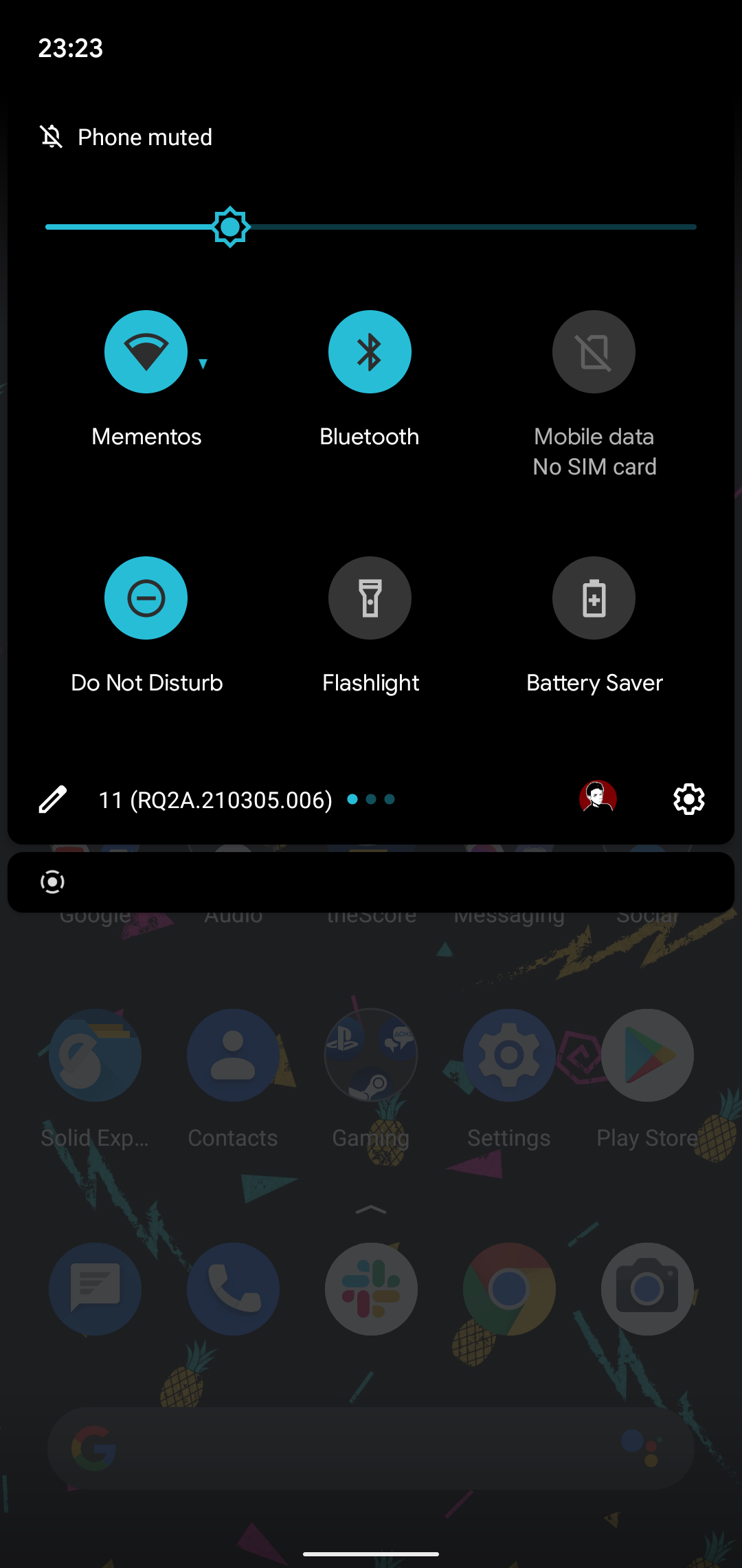 Панель быстрых настроек Android