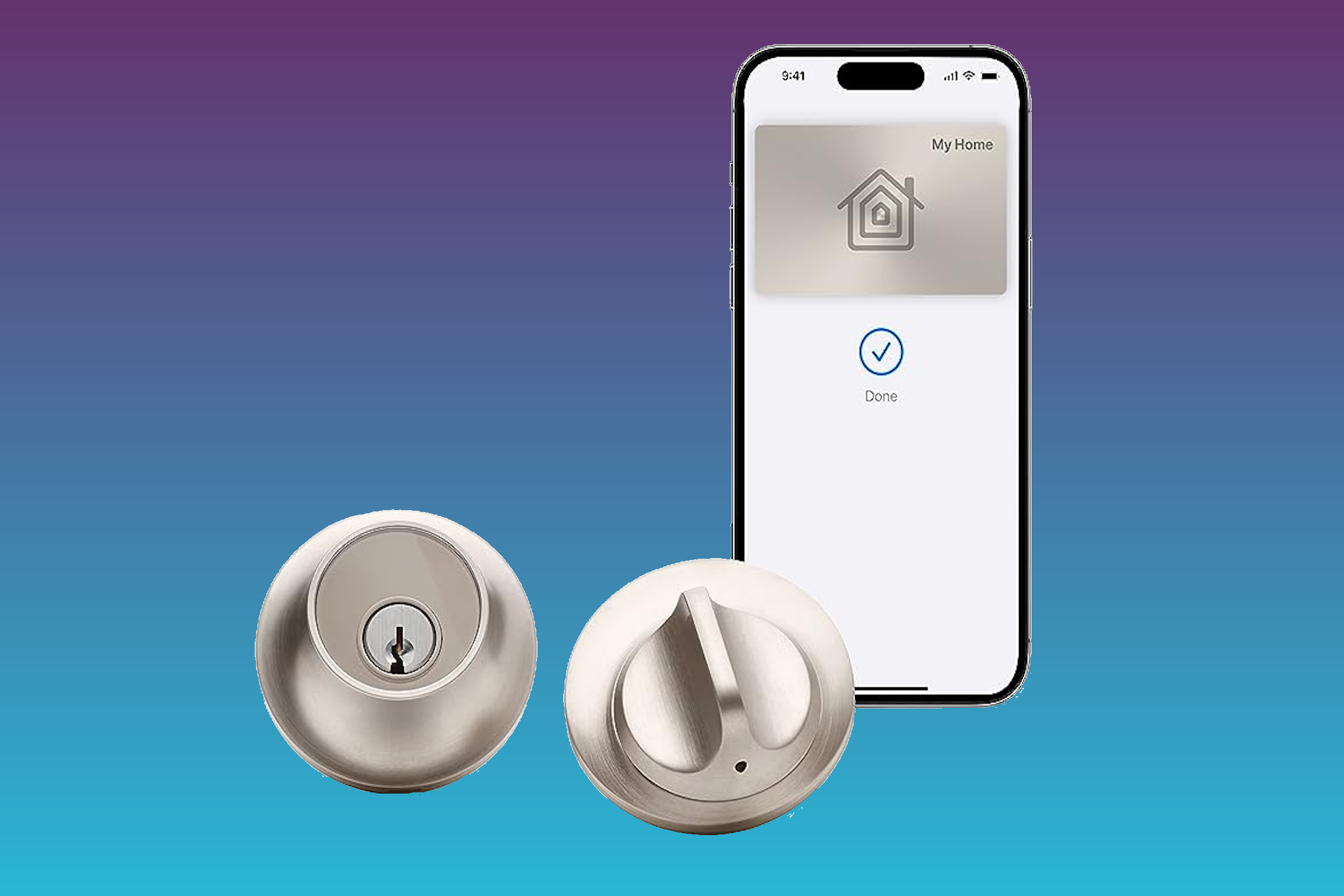 The level Lock Smart lock and iPhone app. 