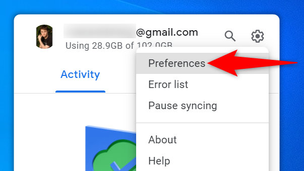 Выберите Settings > Preferences.