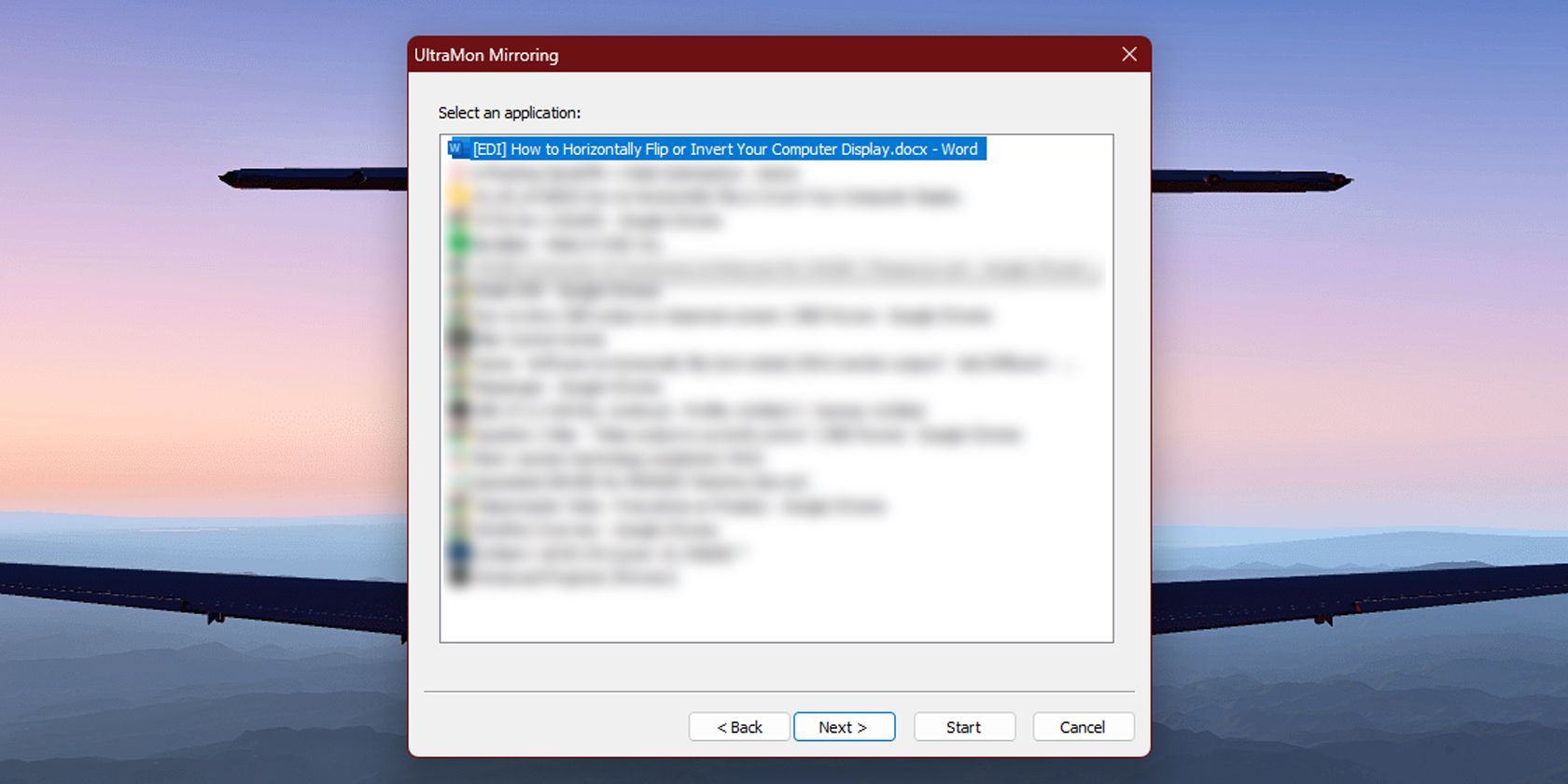 UltraMon App Mirroring 