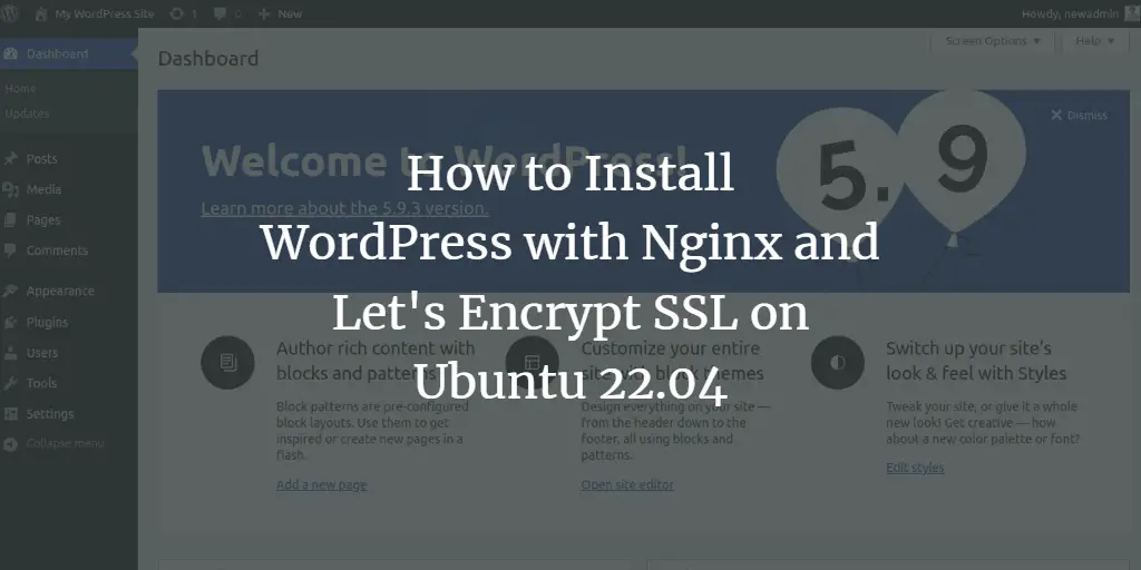 Установка WordPress на Ubuntu 22.04 с Nginx и SSL