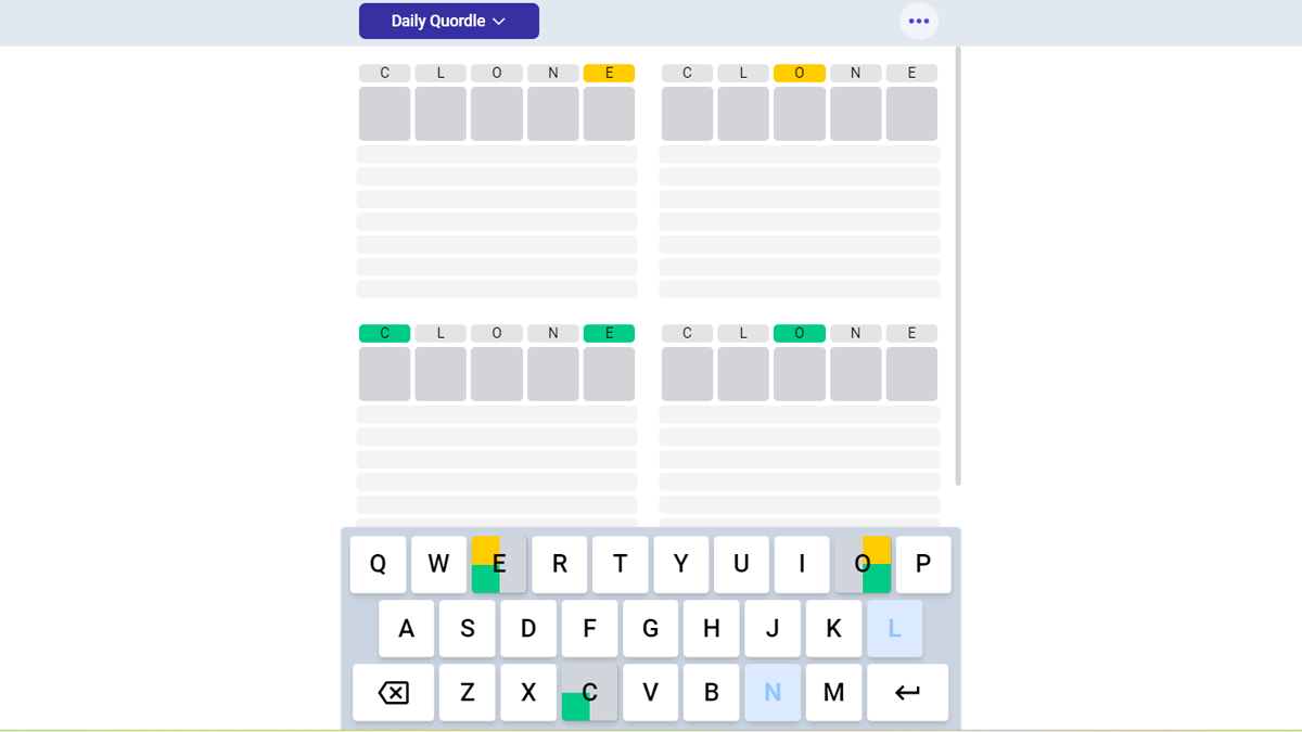 Quordle: что это и как в него играть