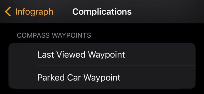 Настройка осложнения через iPhone