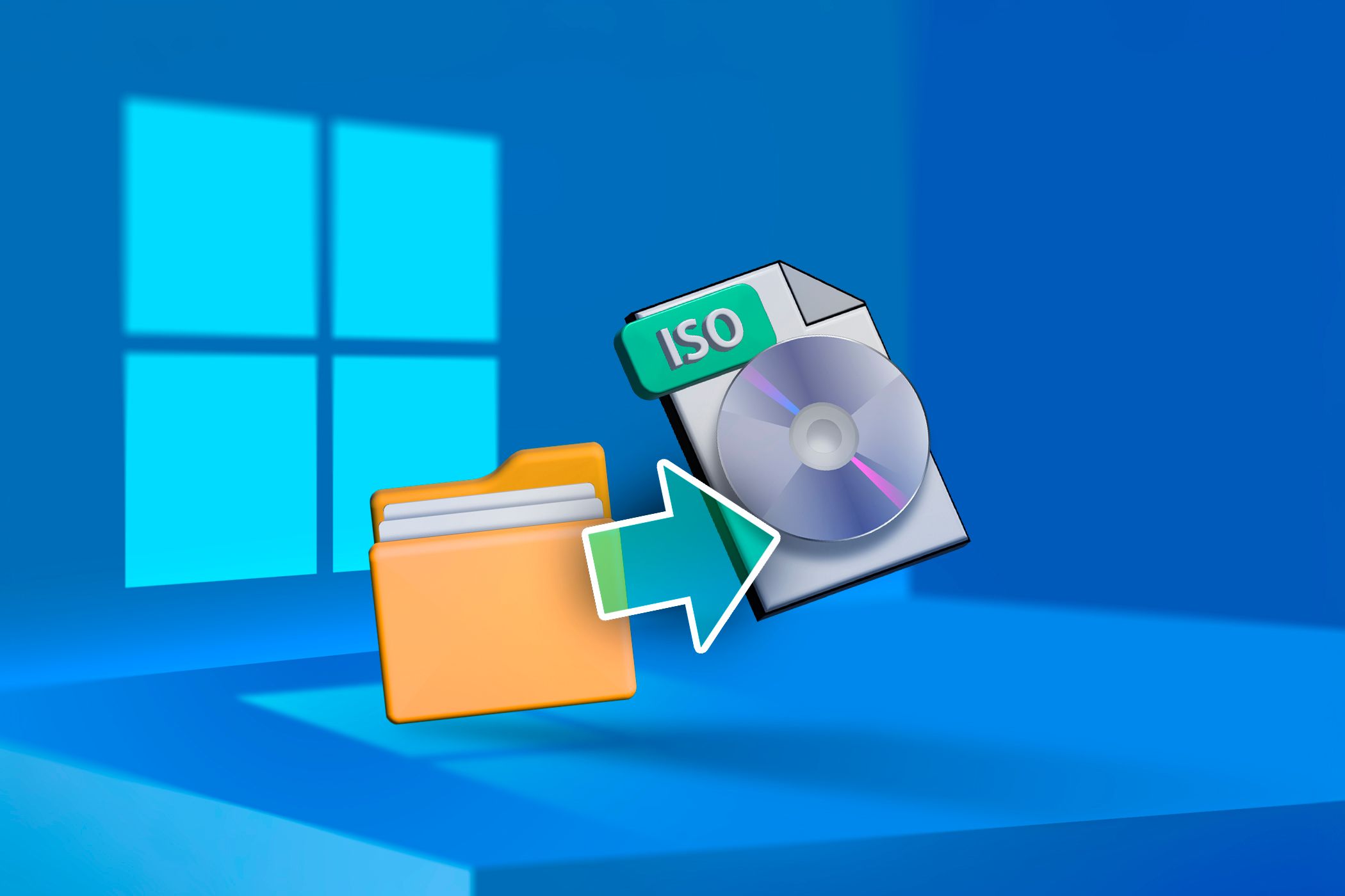Как создать ISO из папки в Windows