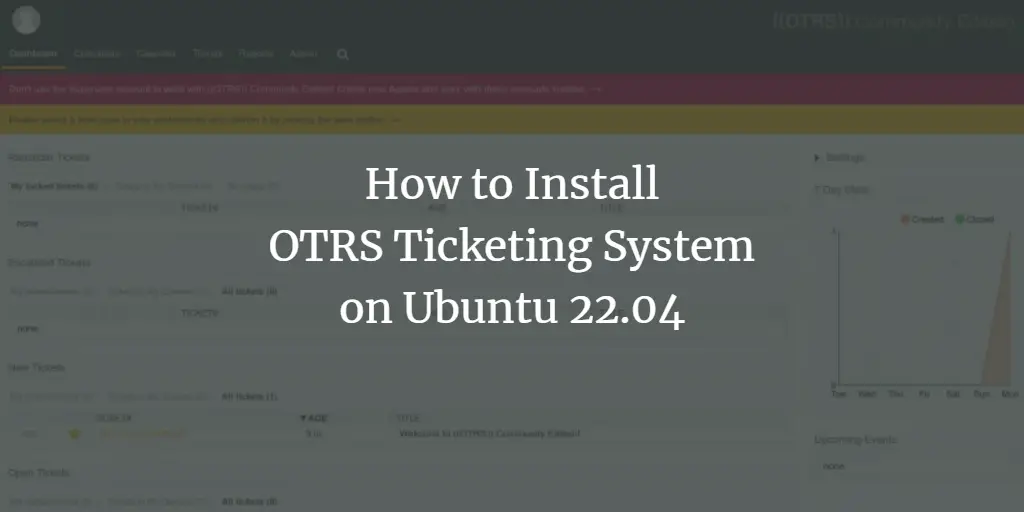 Установка OTRS на Ubuntu 22.04