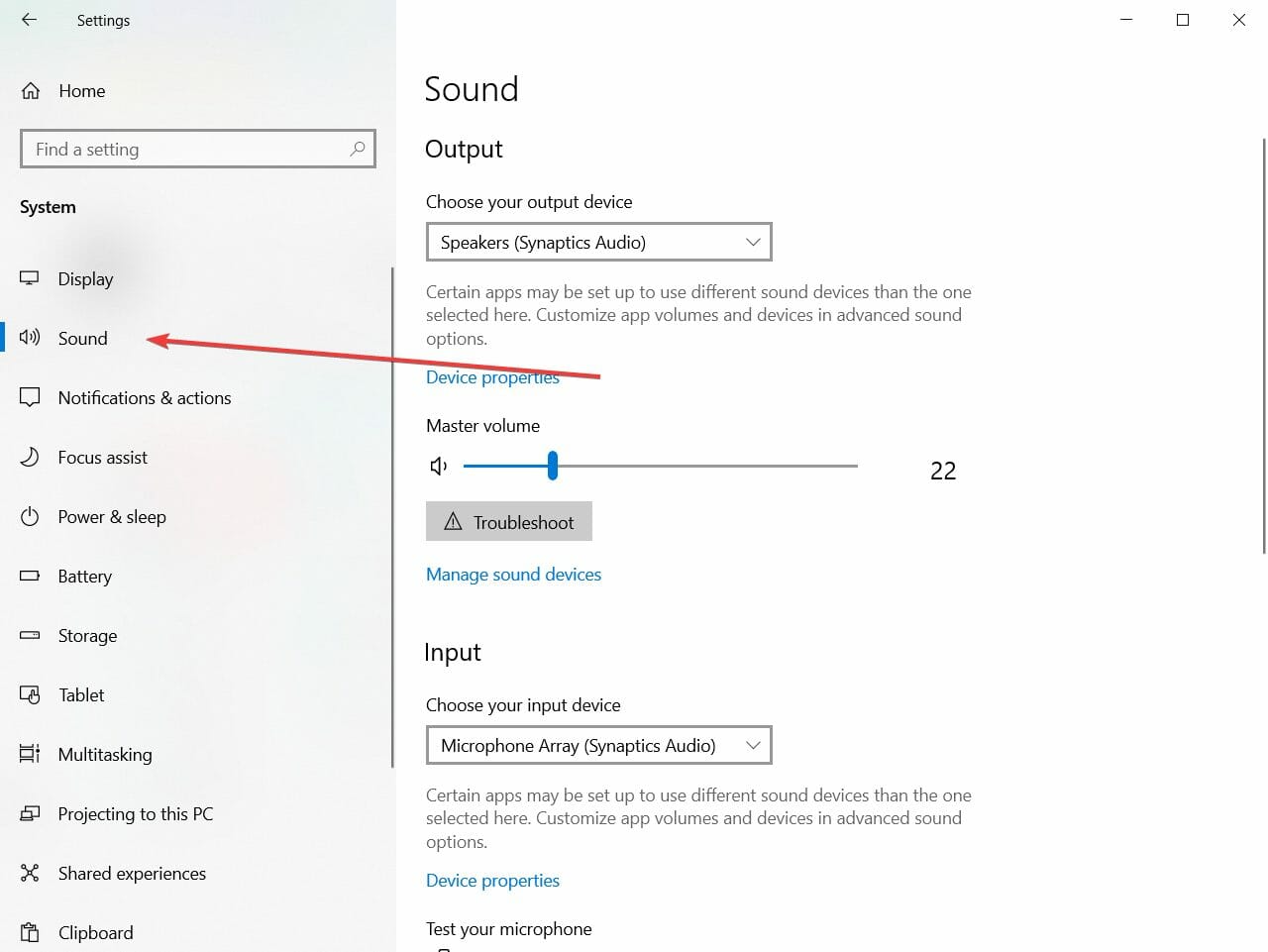 Настройки звука — выбор устройства воспроизведения в Windows