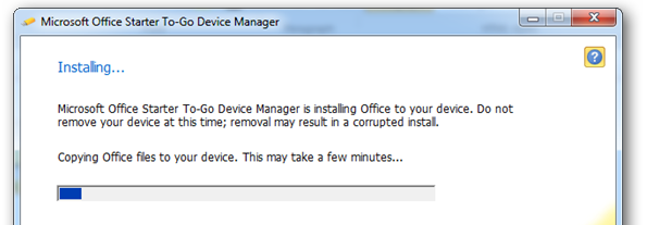 Готовая переносная установка Office с ярлыком на USB
