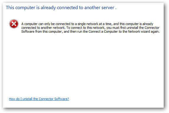 Ошибка подключения к нескольким серверам