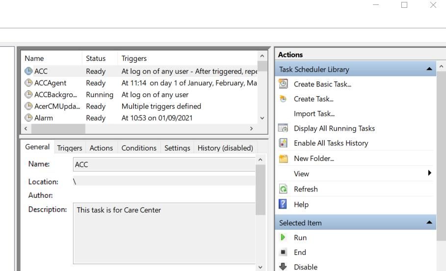 Опция Create Basic Task