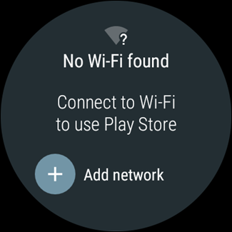 Добавление Wi-Fi сети для часов через телефон