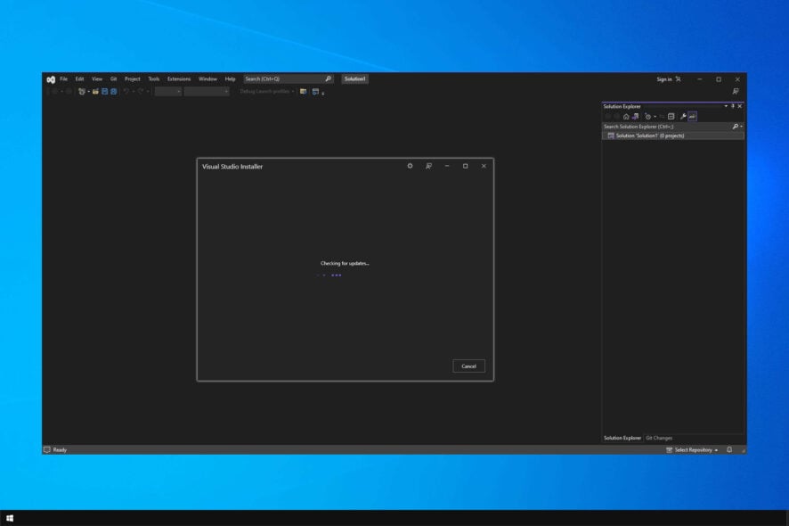 Как обновить Visual Studio на ПК