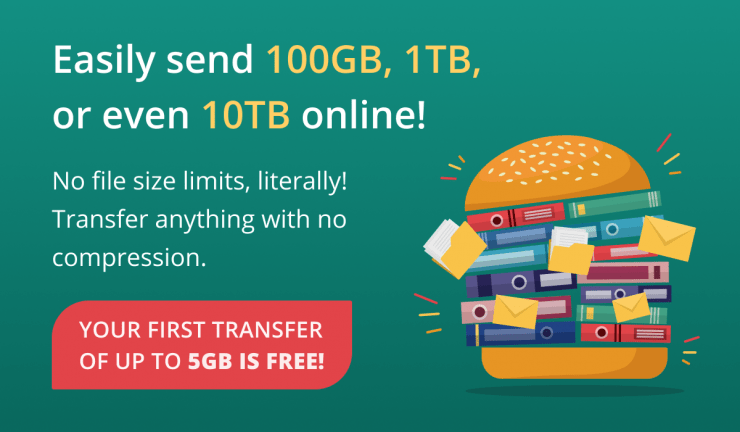 Trasferire file grandi online con FileWhopper
