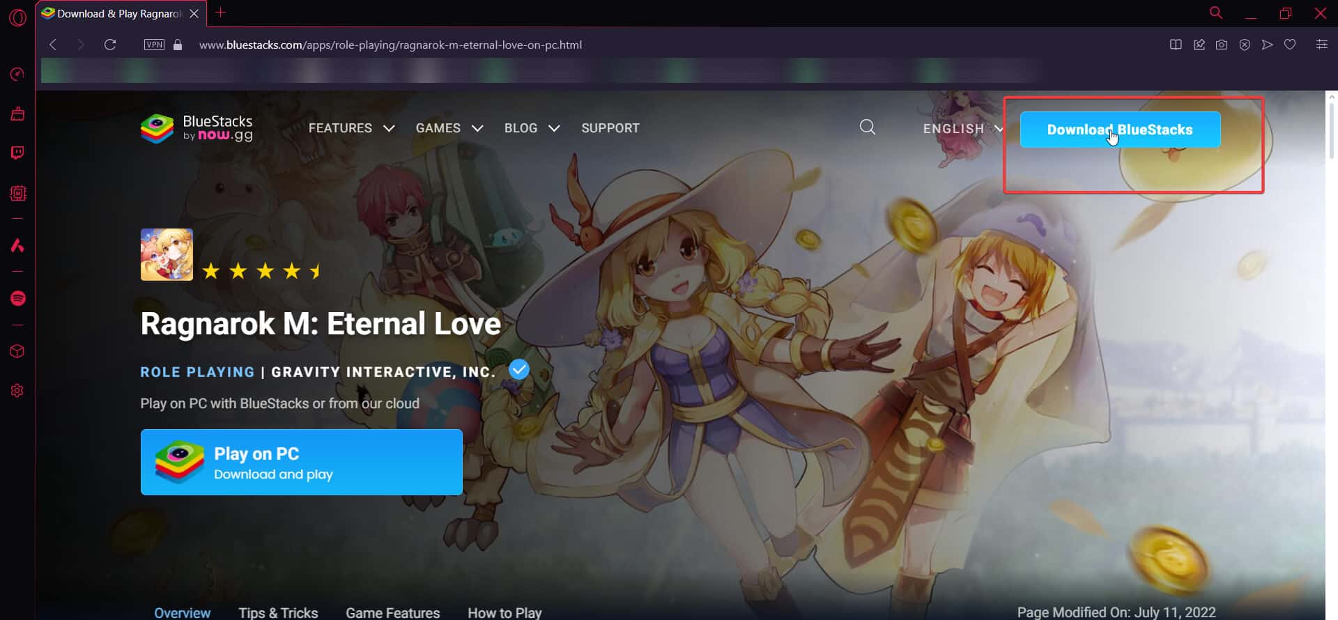 Scarica Bluestacks