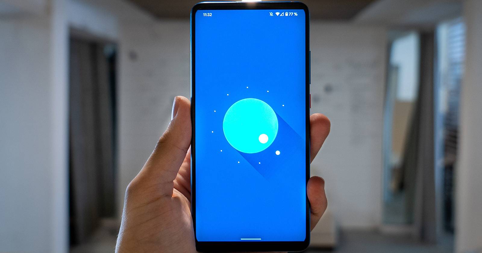 Экран Android-смартфона после обновления