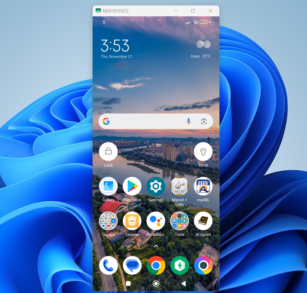 Зеркалирование Android‑экрана в окне на рабочем столе через scrcpy