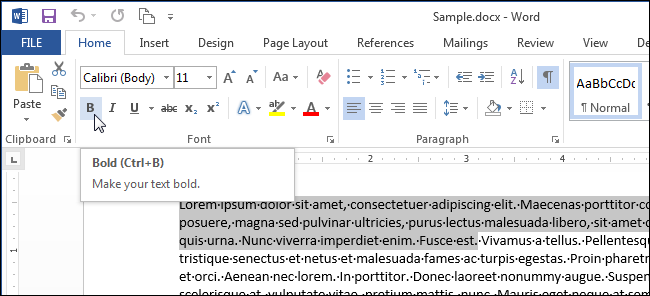 Использование F8 для выделения текста