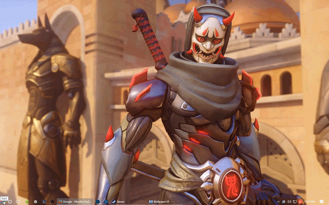 Игровые обои в стиле Ronin в Wallpaper Engine