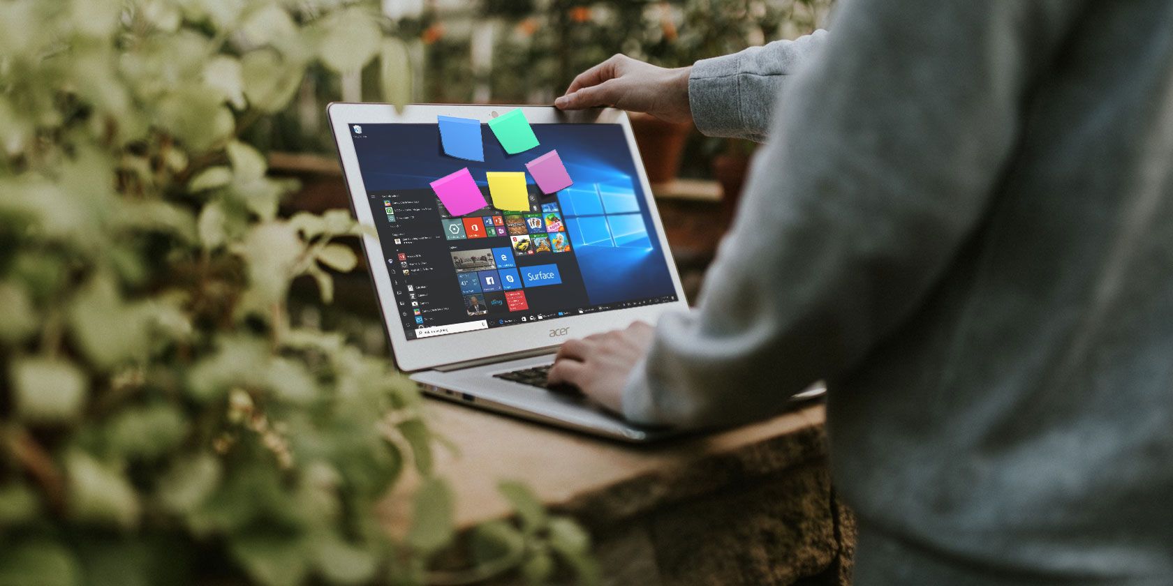 Как запускать Sticky Notes при старте Windows