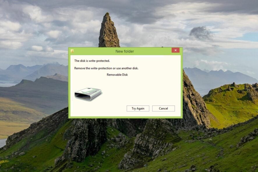Как убрать защиту от записи с флешки