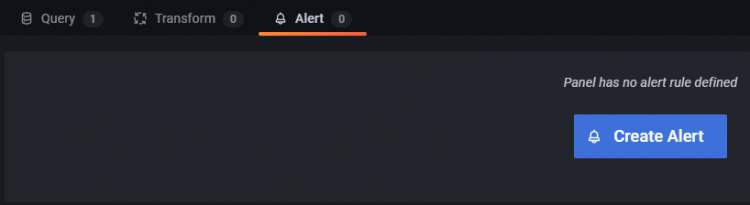 Создание оповещения Grafana