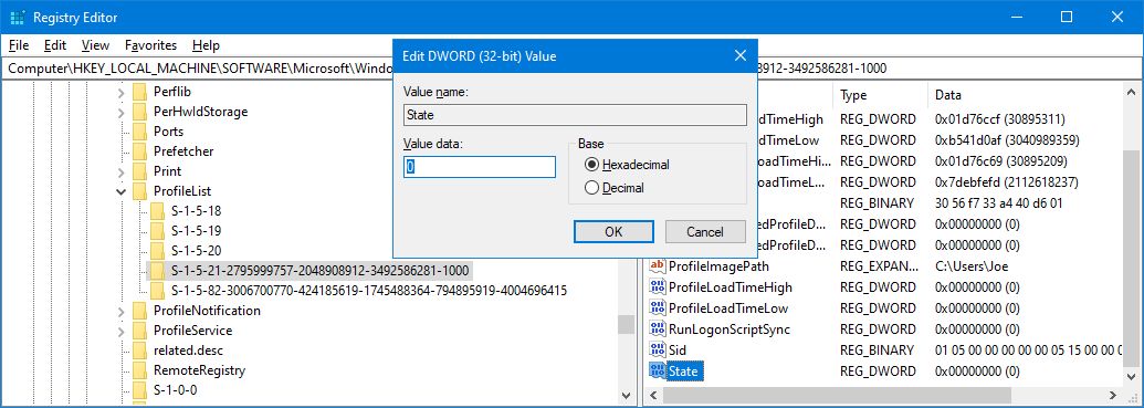 Редактирование State