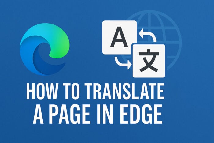 Как перевести страницу в Microsoft Edge