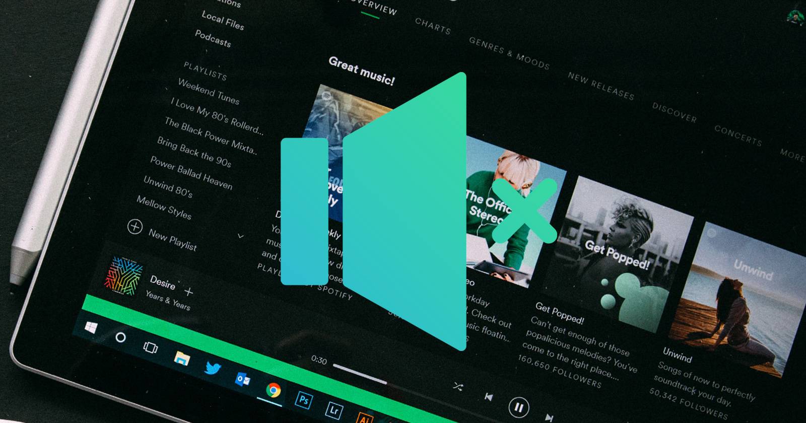 Spotify без звука в Windows — быстрое решение