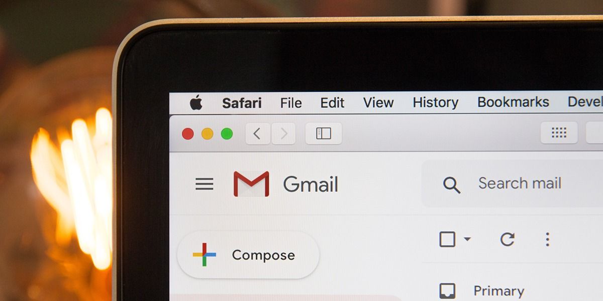 скриншот главной страницы Gmail