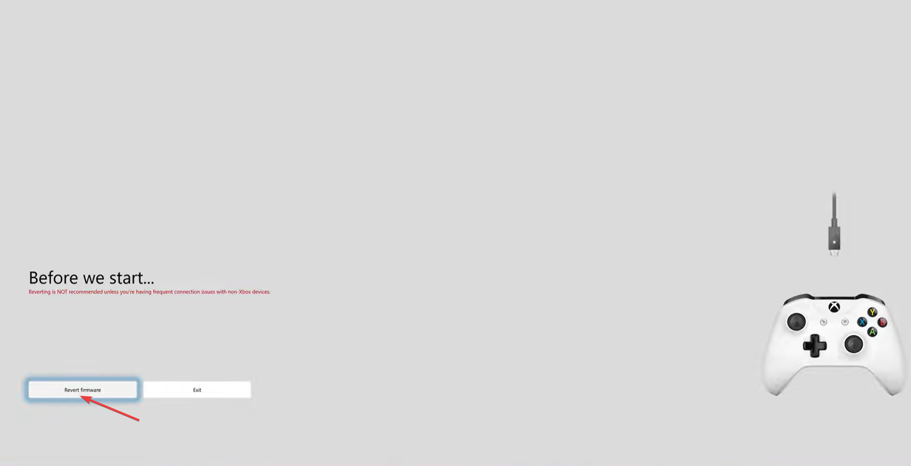 Процесс отката и диагностики контроллера
