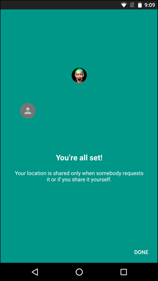 Подтверждение добавления контактa в список доверенных