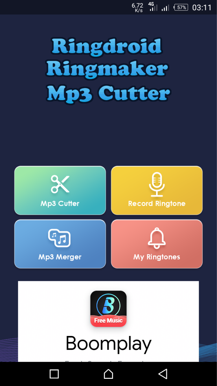 Открыть Ringdroid