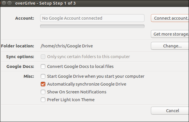 Скриншот: Интерфейс overGrive