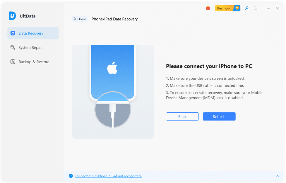 Шаг 2: подключение iPhone к компьютеру и подтверждение доверия