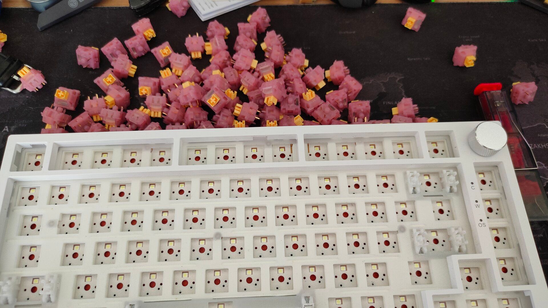 Собрать кастомную механическую клавиатуру