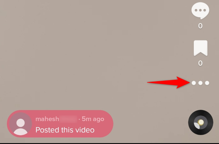 Нажмите три точки справа для доступа к настройкам.