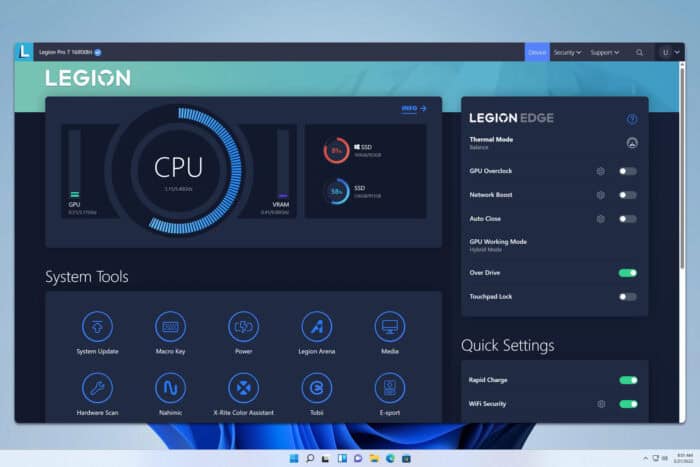 Разгон CPU в Lenovo Vantage — как безопасно настроить
