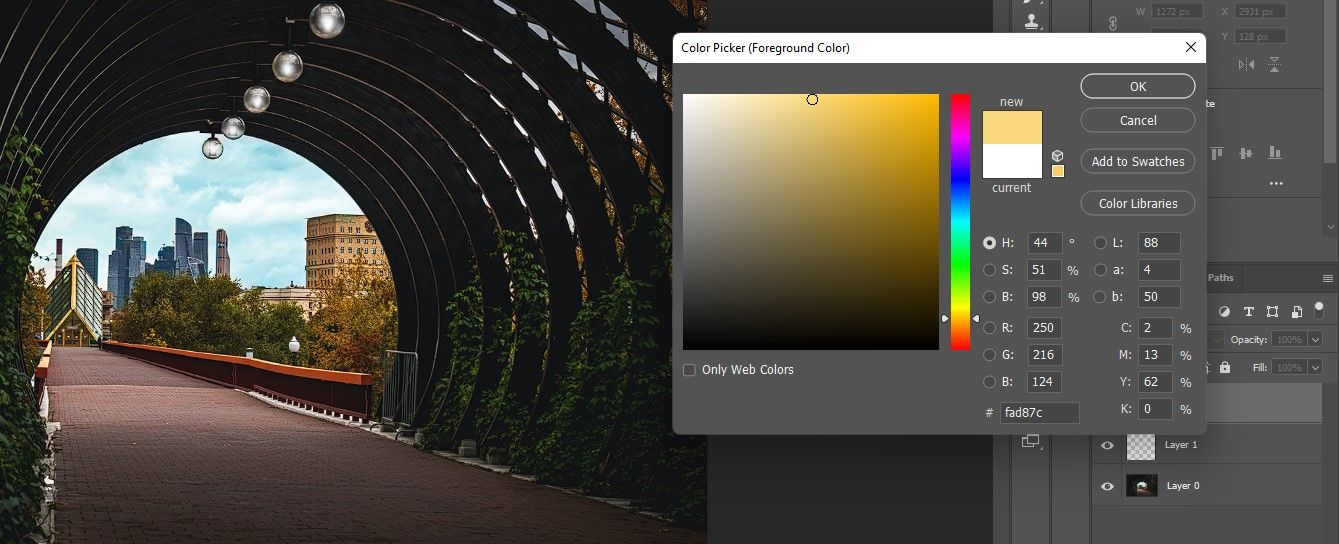 Шаг 9: выбирать тёплый оранжевый цвет