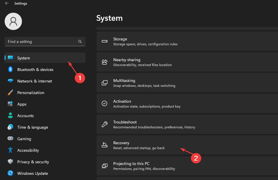 Lenovo: как войти в режим восстановления Windows 11