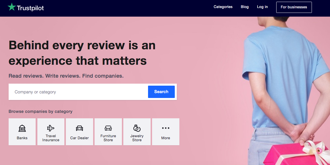 Обзоры на Trustpilot