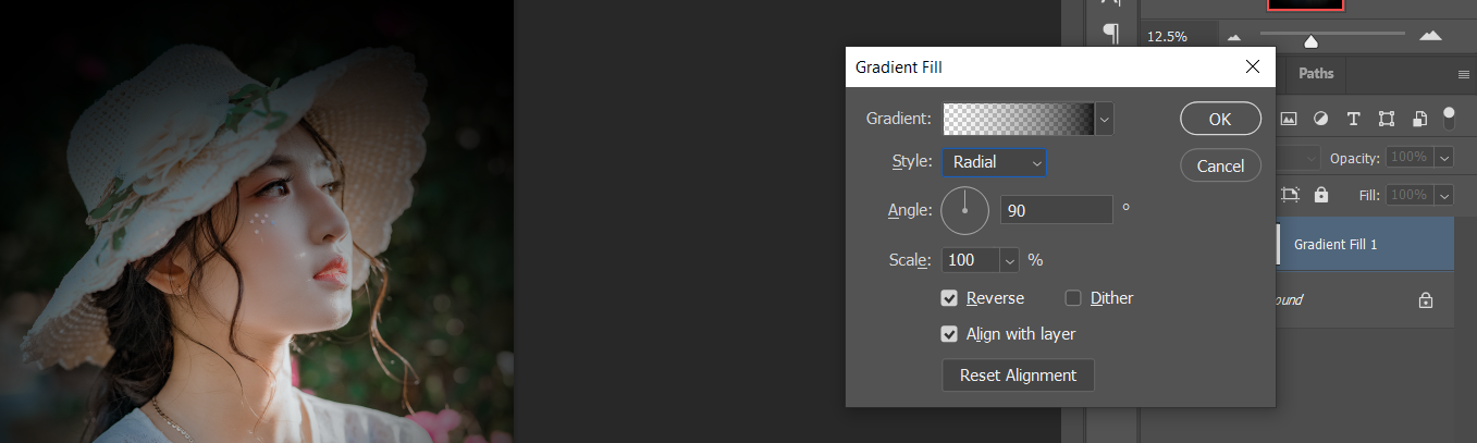 Включить Reverse — цветы