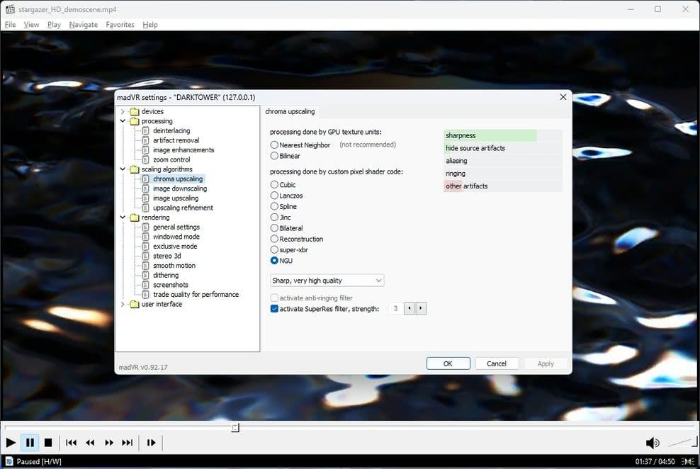 MadVR Chroma Upscaling