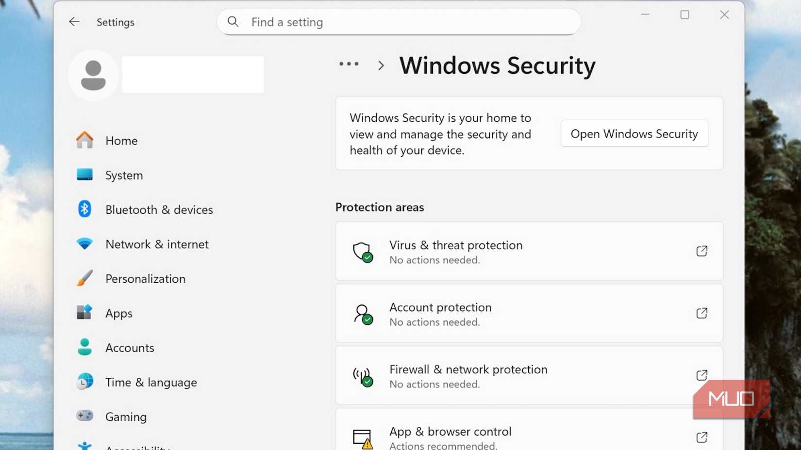 Windows Security