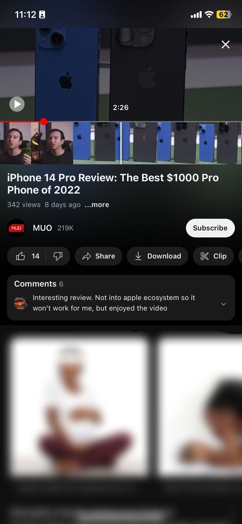 Поиск конкретного момента в видео с помощью точного перемещения на YouTube