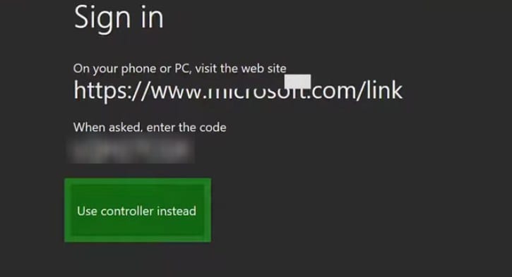 Пример 8-значного кода для входа